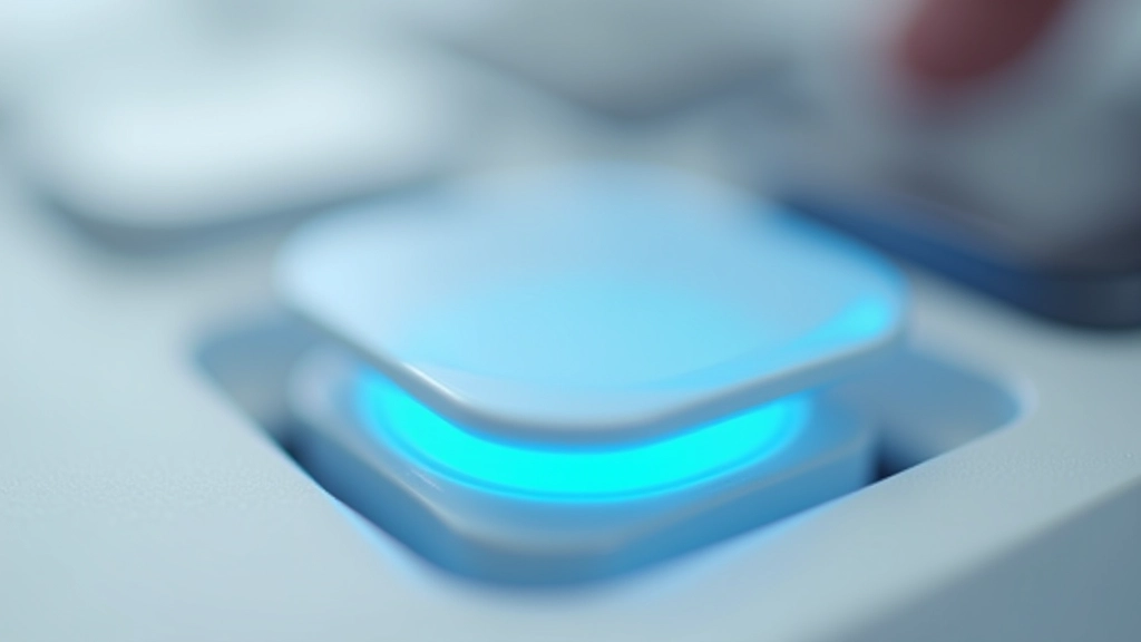 Nahaufnahme eines Buttons mit deutlich sichtbarem Focus-Ring in Blau, der zeigt, dass das Element fokussiert ist