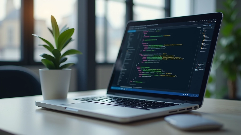 Developer-Workstation mit Code-Editor und Accessibility-Testing-Tools, mehrere Browser-Fenster zeigen Farbkontrast-Checker und WAVE-Validator
