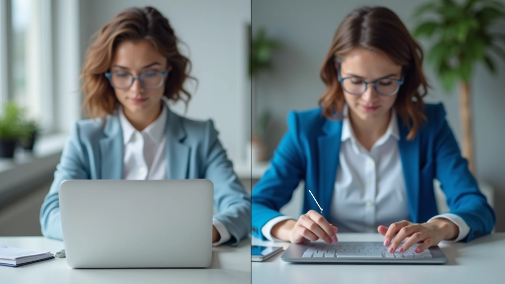 Comparison-Bild: Linke Seite zeigt Fehler mit unsichtbarem Focus, rechte Seite zeigt korrektes Design mit deutlichem Focus-Ring